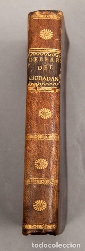 Libros antiguos: DERECHOS Y DEBERES DEL CIUDADANO - 1820 - Foto 3