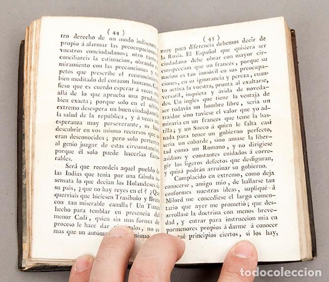 Libros antiguos: DERECHOS Y DEBERES DEL CIUDADANO - 1820 - Foto 5