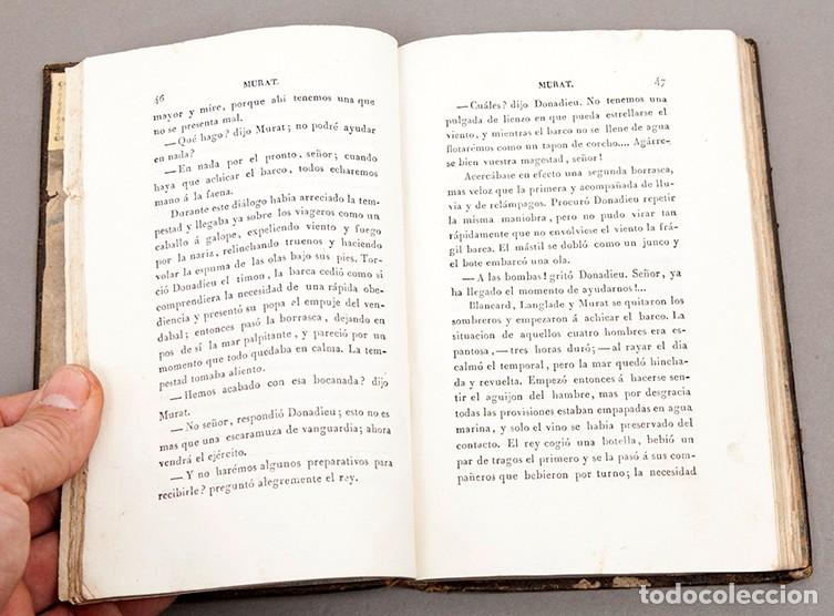 Libros antiguos: ALEJANDRO DUMAS - MURAT - 1838 PRIMERA EDICI&Oacute;N - Foto 4