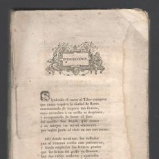 Libros antiguos: ROMERO LARRAÑAGA, GREGORIO: AMAR CON POCA FORTUNA. NOVELA FANTÁSTICA EN VERSO. 1844