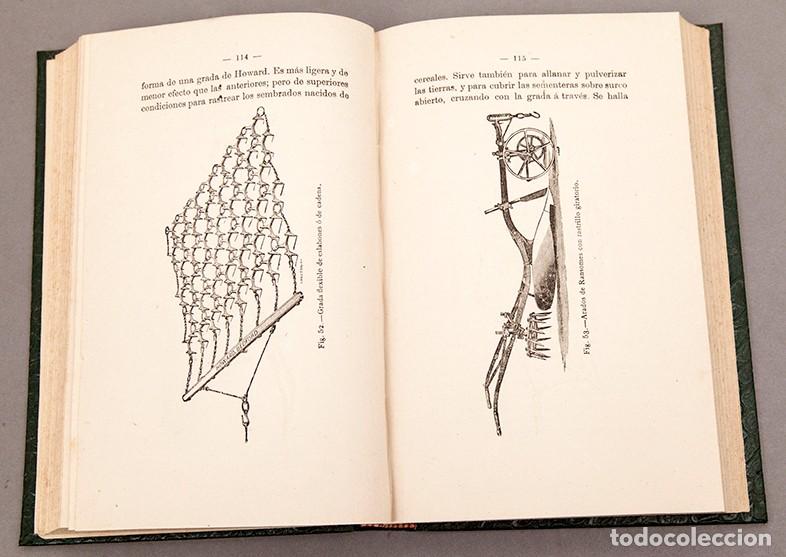 Libros antiguos: M&Aacute;QUINAS AGR&Iacute;COLAS - MANUAL PR&Aacute;CTICO - EDUARDO ABELLA - 1883 - Foto 4