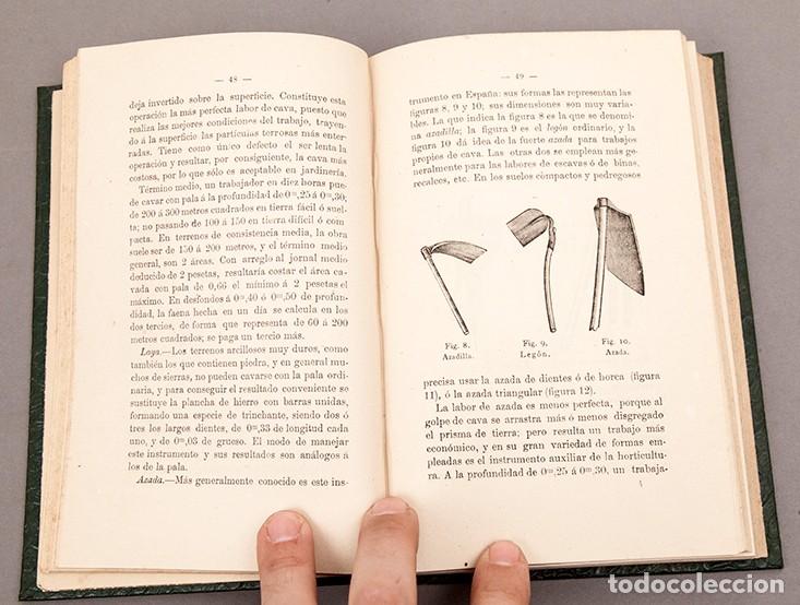 Libros antiguos: M&Aacute;QUINAS AGR&Iacute;COLAS - MANUAL PR&Aacute;CTICO - EDUARDO ABELLA - 1883 - Foto 7