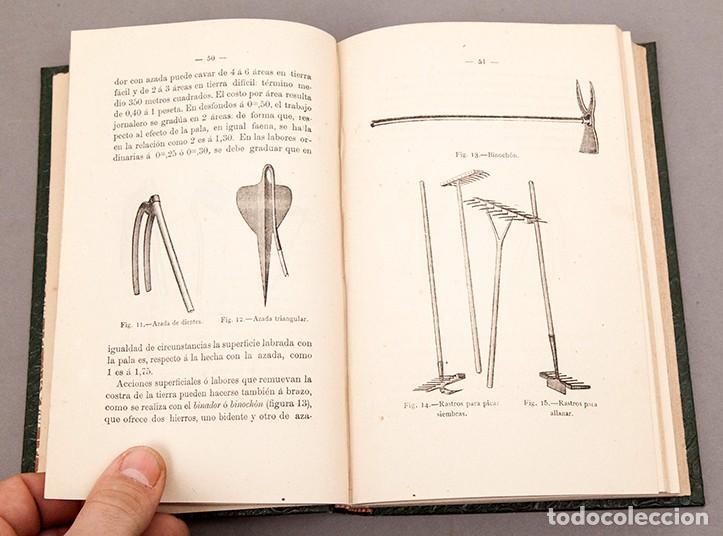 Libros antiguos: M&Aacute;QUINAS AGR&Iacute;COLAS - MANUAL PR&Aacute;CTICO - EDUARDO ABELLA - 1883 - Foto 8