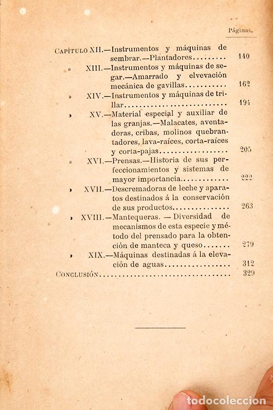 Libros antiguos: M&Aacute;QUINAS AGR&Iacute;COLAS - MANUAL PR&Aacute;CTICO - EDUARDO ABELLA - 1883 - Foto 15