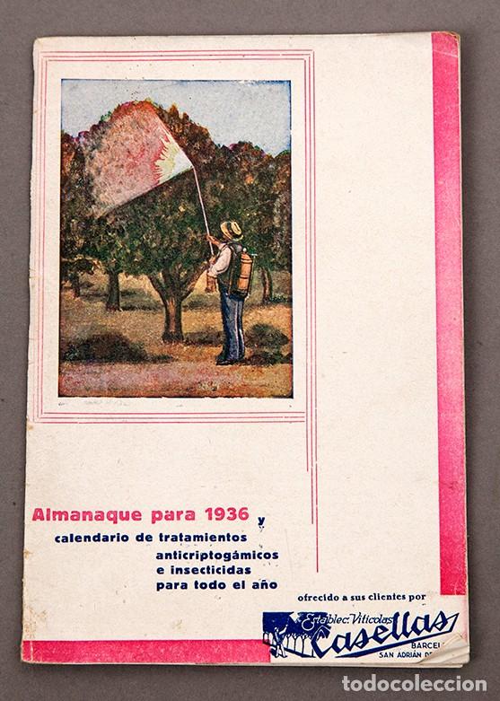 Libros antiguos: ALMANAQUE CASELLAS 1936 - Foto 1
