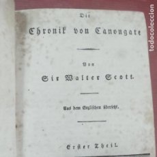 Libros antiguos: WALTER SCOTT'S - SAMMTLICHE WERKE - STUTTGART 1828.