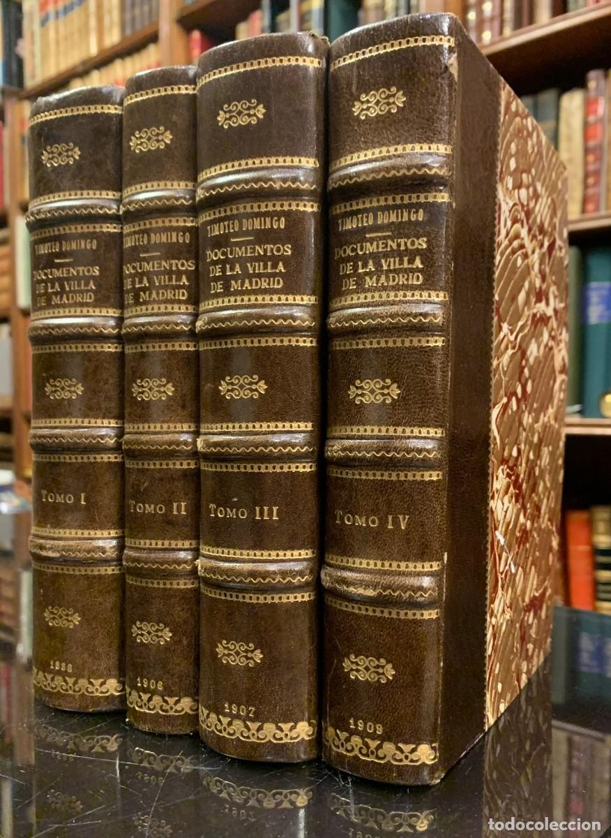 Libros antiguos: Documentos del Archivo General de la Villa de Madrid - Foto 1