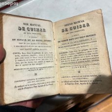 Libros antiguos: NUEVO MANUAL DE GUISAR, CATALÁN - CASTELLANO, IMP. MANUEL TEXÉRO, SIN FECHAR, BARCELONA. 11X15CM
