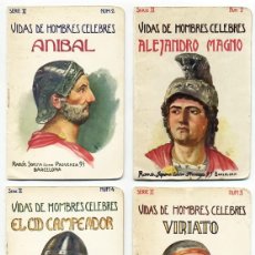 Libros antiguos: COLECCION COMPLETA SERIE II 20 NUMEROS VIDAS DE HOMBRES CELEBRES RAMON SOPENA 1936