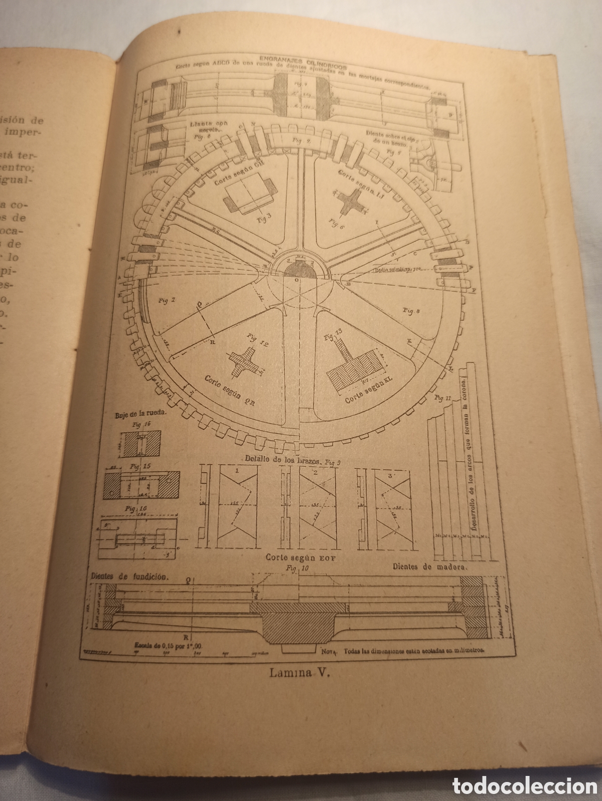 Libros antiguos: Manual del Mec&aacute;nico-Engranajes y Transmisiones - Foto 11