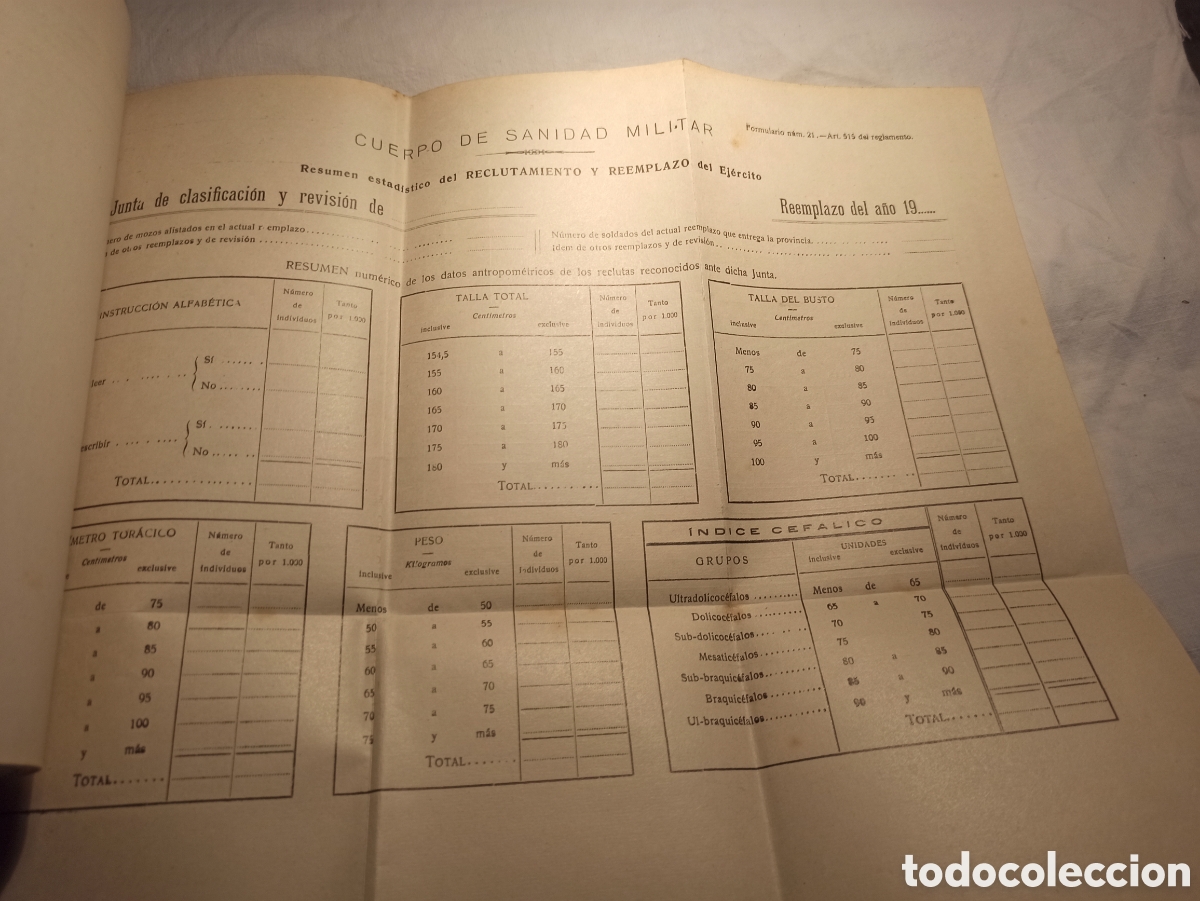 Libros antiguos: Reglamento de Reclutamiento y Reemplazo del Ej&eacute;rcito - Foto 4