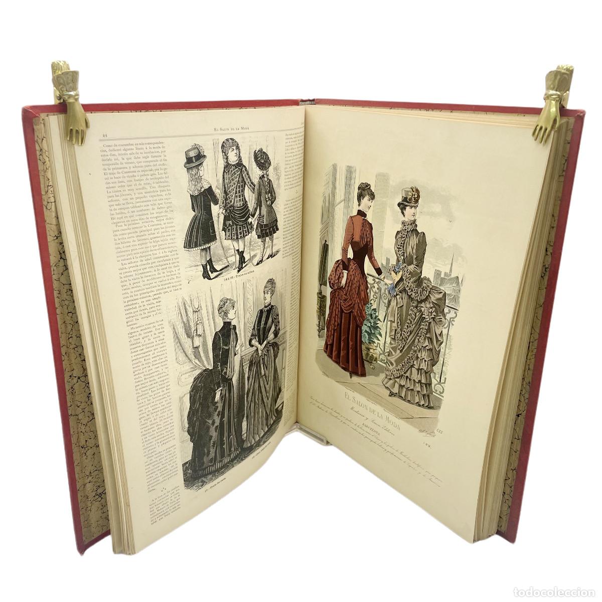 Libros antiguos: VARIOS AUTORES - EL SAL&Oacute;N DE LA MODA - 1884/1894 - Foto 7
