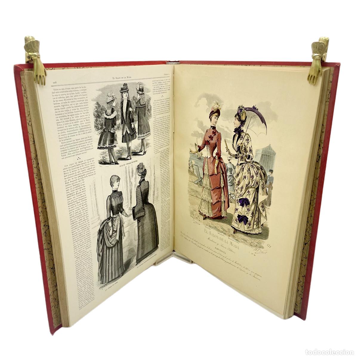 Libros antiguos: VARIOS AUTORES - EL SAL&Oacute;N DE LA MODA - 1884/1894 - Foto 8