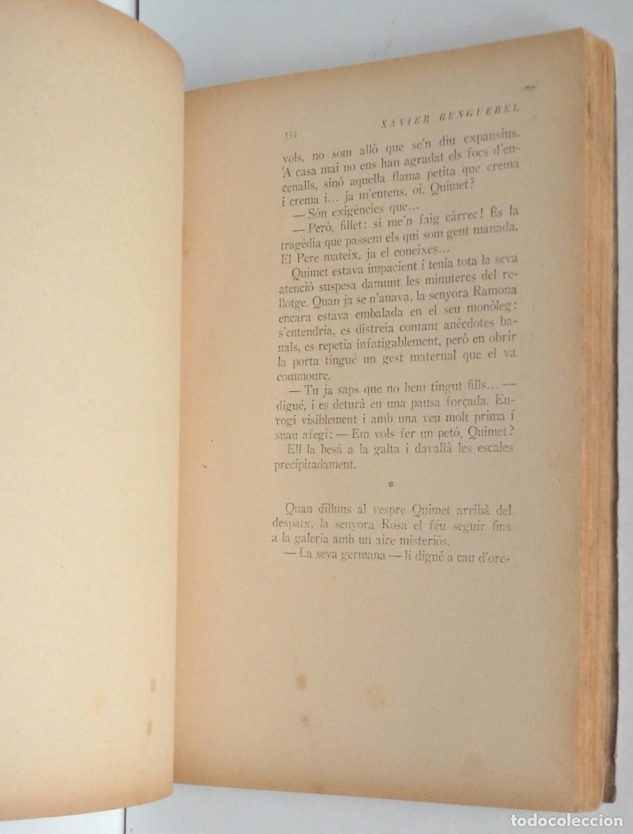 Libros antiguos: Xavier BENGUEREL, Suburbi - Ed. PROA Prova dimpremta 1935 - - Foto 4