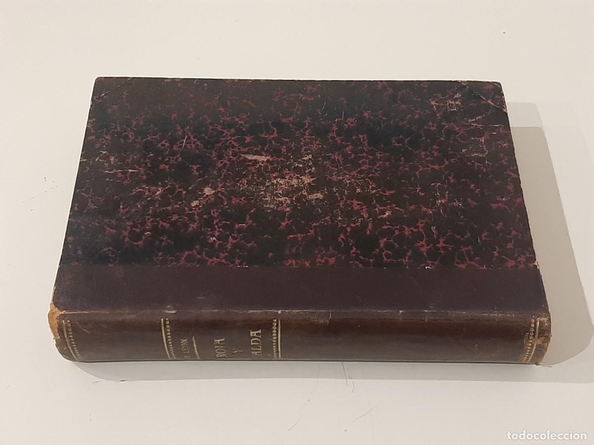 Libros antiguos: ROJA Y GUALDA. RICARDO LE&Oacute;N. EDITORIAL HERNANDO. 1934. PRIMERA EDICI&Oacute;N - Foto 3