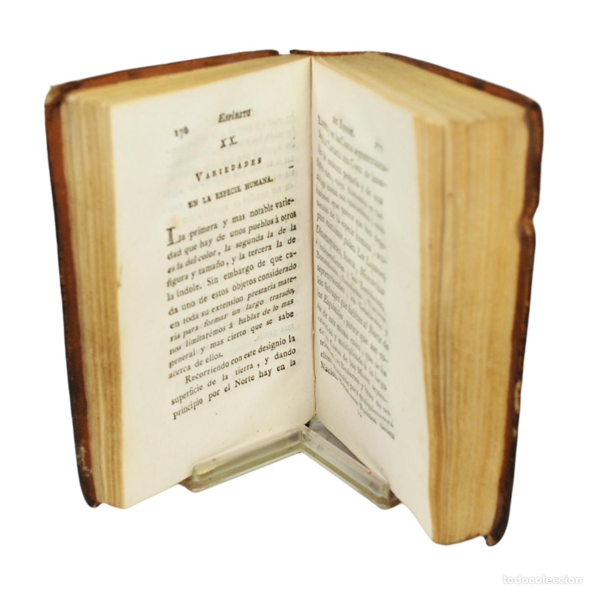 Libros antiguos: BUFFON - ESPIRITU DEL CONDE DE BUFFON - 1798 - Foto 4