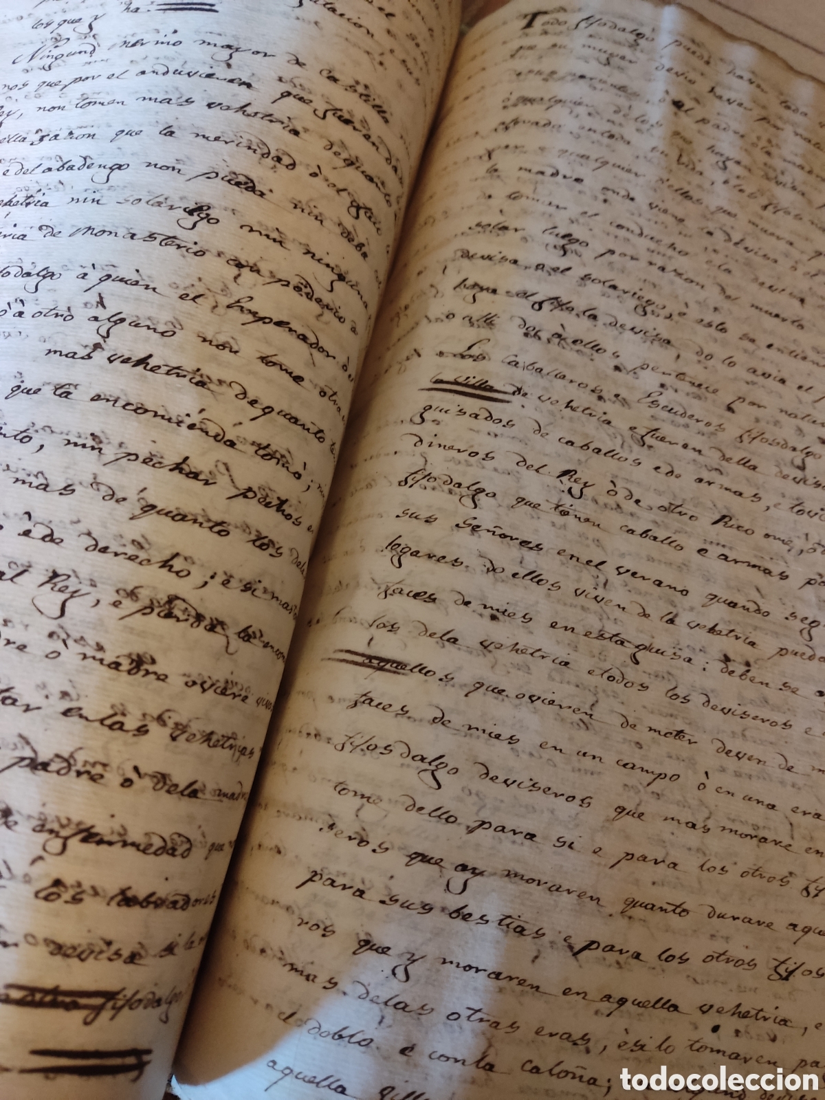 Libros antiguos: Cortes del rey alfonso XI. Manuscrito - Foto 5