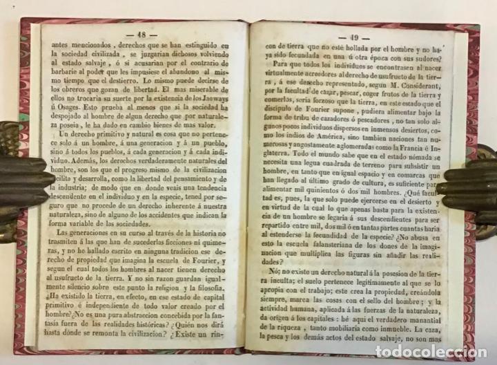 Libros antiguos: FAUCHER, Leon. DEL DERECHO AL TRABAJO. 1885. - Foto 2