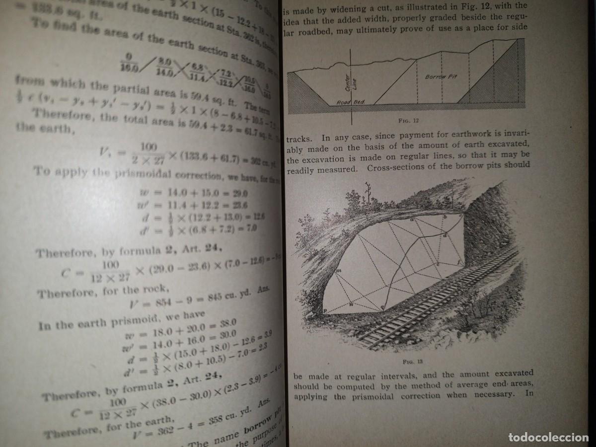 Libros antiguos: 83- CONSTRUCCI&Oacute;N DE FERROCARRILES. I. C. S. REFERENCE LIBRARY. RAILDROAD ENGINEERING HIGHWAYS - 1908 - Foto 11