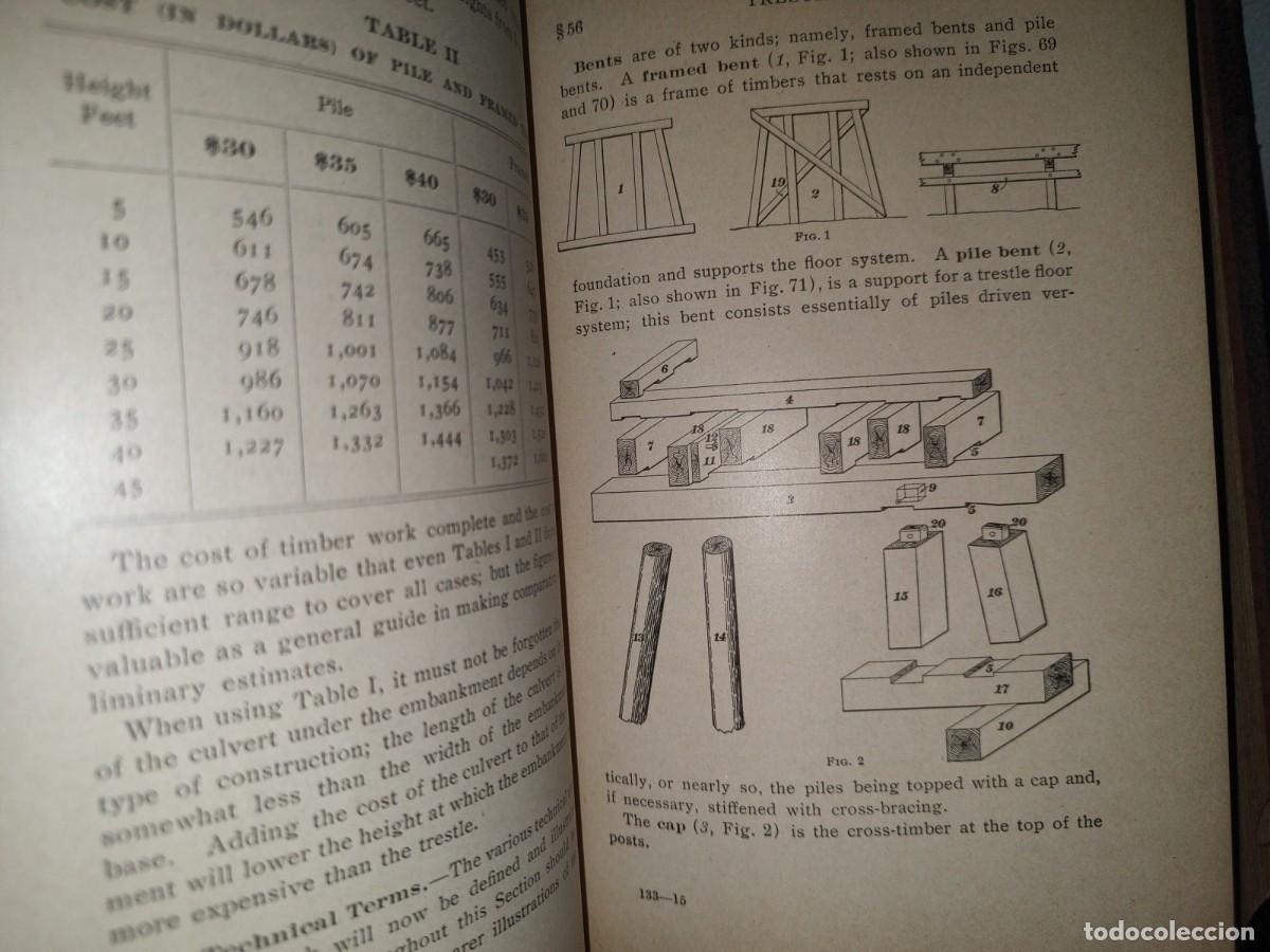 Libros antiguos: 83- CONSTRUCCI&Oacute;N DE FERROCARRILES. I. C. S. REFERENCE LIBRARY. RAILDROAD ENGINEERING HIGHWAYS - 1908 - Foto 13
