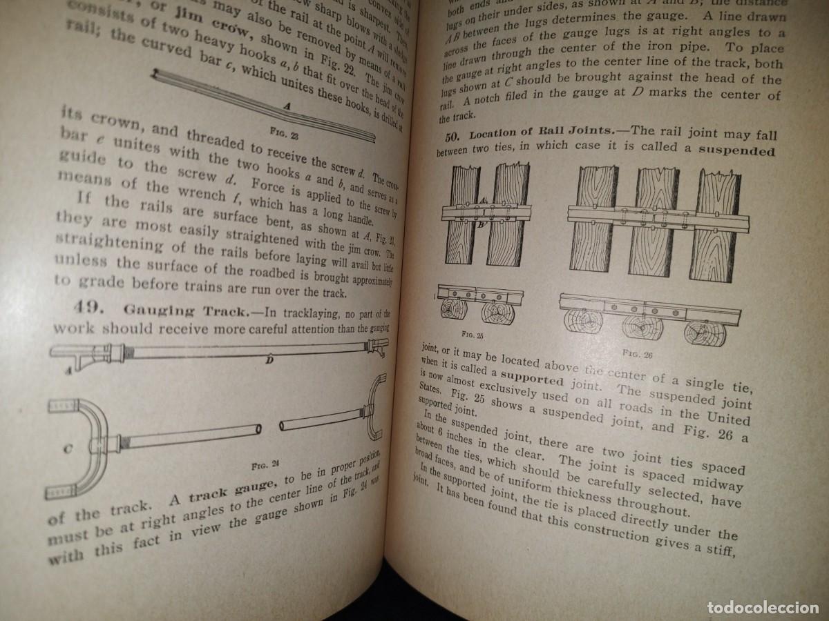 Libros antiguos: 83- CONSTRUCCI&Oacute;N DE FERROCARRILES. I. C. S. REFERENCE LIBRARY. RAILDROAD ENGINEERING HIGHWAYS - 1908 - Foto 16
