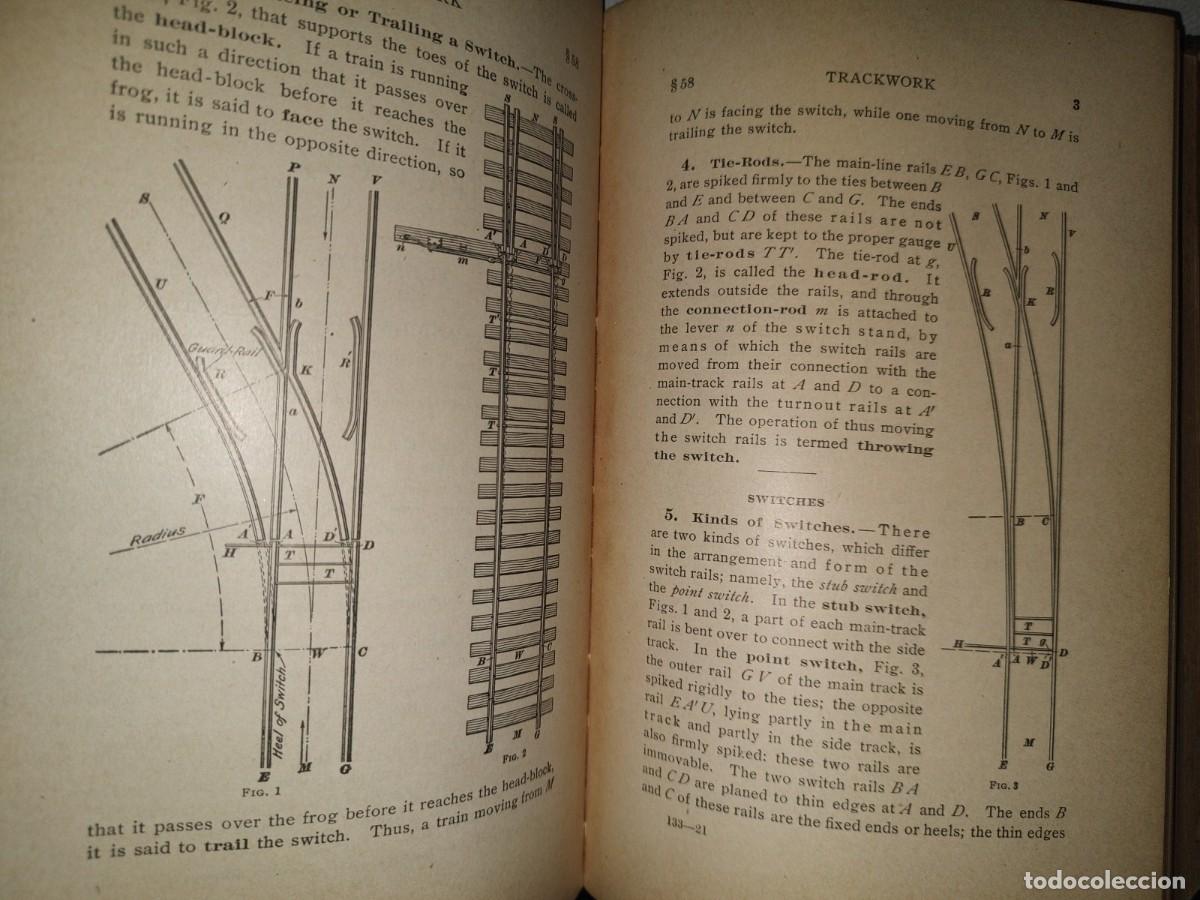 Libros antiguos: 83- CONSTRUCCI&Oacute;N DE FERROCARRILES. I. C. S. REFERENCE LIBRARY. RAILDROAD ENGINEERING HIGHWAYS - 1908 - Foto 17