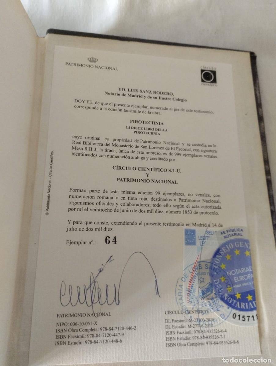 Libros antiguos: PIROTECHNIA. LE DIECI LIBRI DELLA PIROTECHNIA - Foto 4
