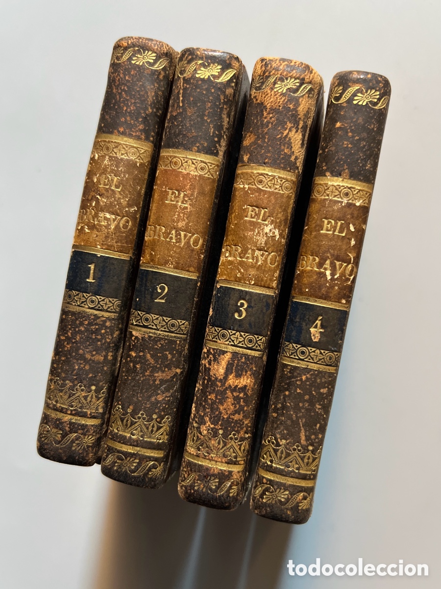 Libros antiguos: El bravo, Fenimore Cooper - Biblioteca de Damas, 1834 - Foto 1