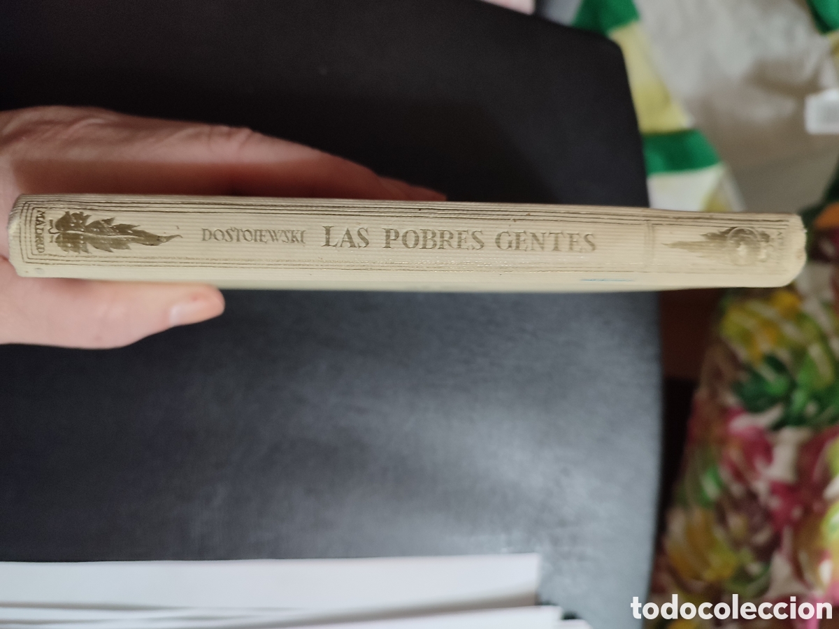 Libros antiguos: Las pobres gentes, Dostoyevski ,la nave 1933 - Foto 2
