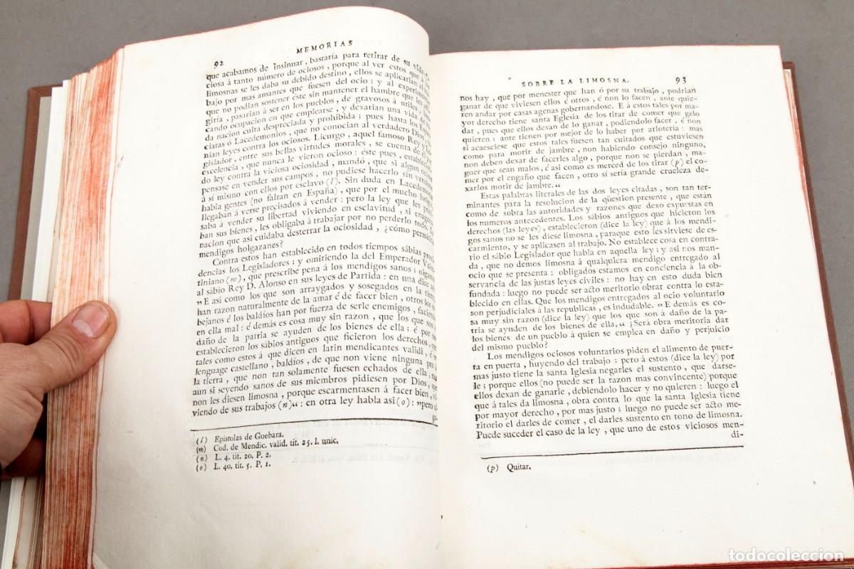 Libros antiguos: COLECCI&Oacute;N DE LAS MEMORIAS PREMIADAS - 1784 - Foto 6