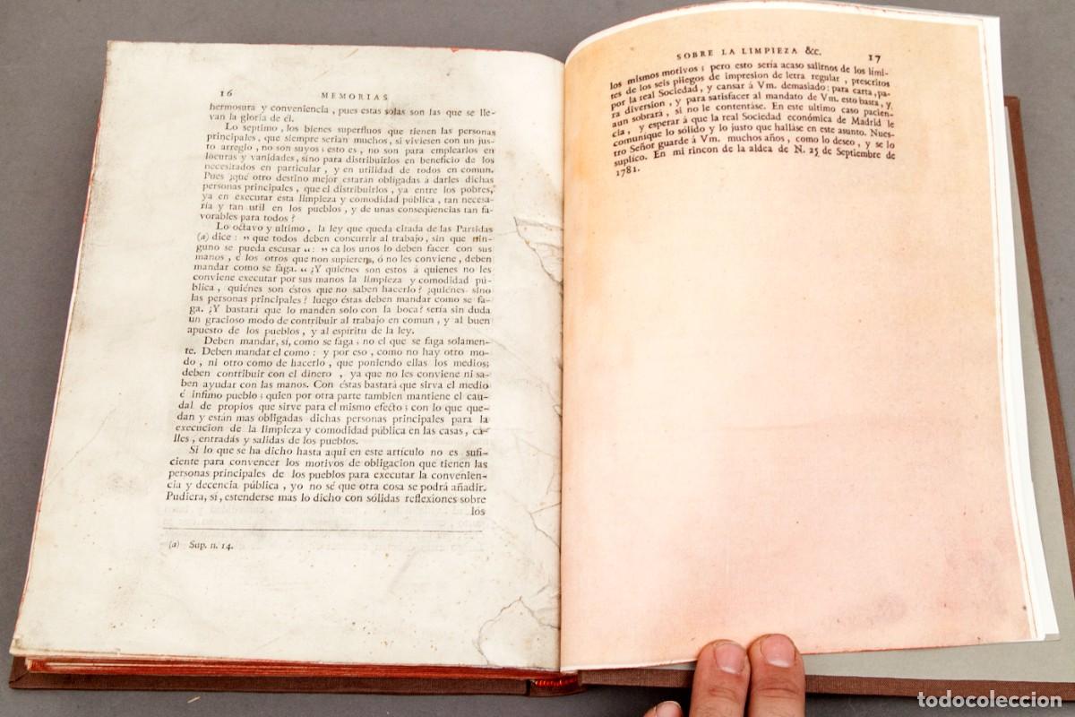Libros antiguos: COLECCI&Oacute;N DE LAS MEMORIAS PREMIADAS - 1784 - Foto 8