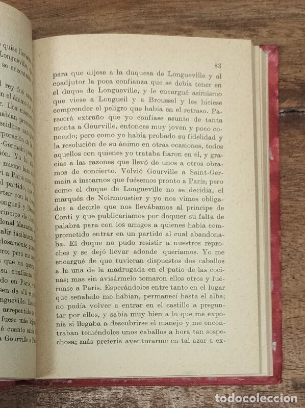 Libros antiguos: MEMORIAS. LA ROCHEFOUCAUD. Calpe. 1919. - Foto 3