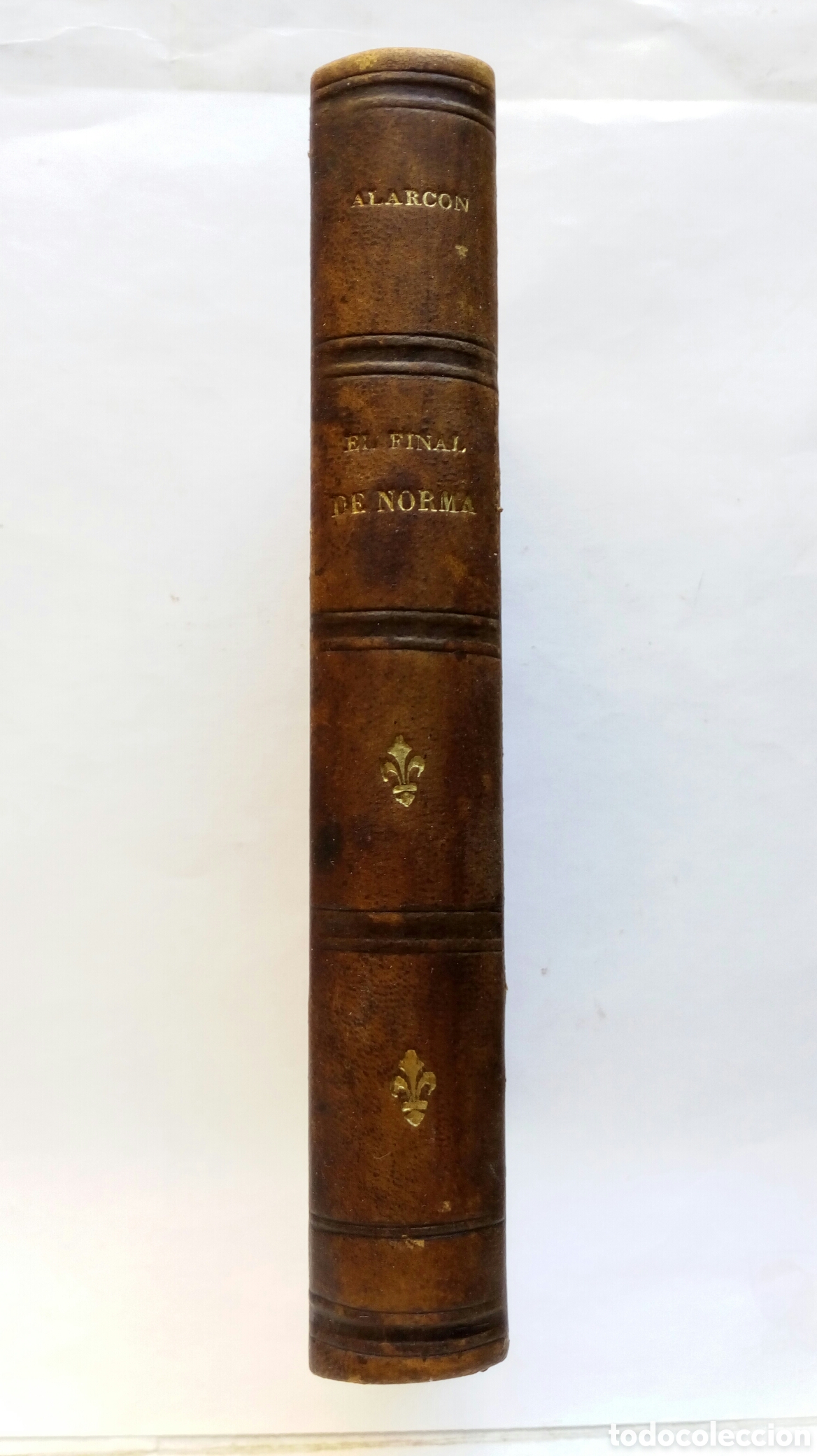 Libros antiguos: El final de Norma. Pedro A. de Alarc&oacute;n. 1883. - Foto 1
