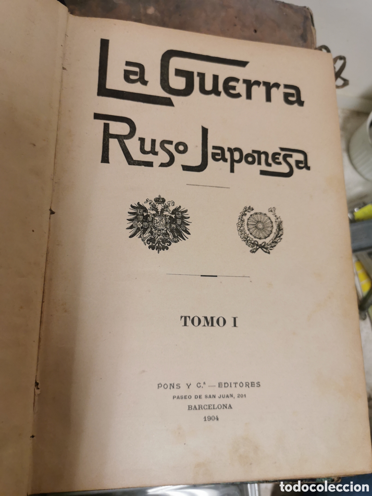 Libros antiguos: La guerra ruso-japonesa - Foto 1