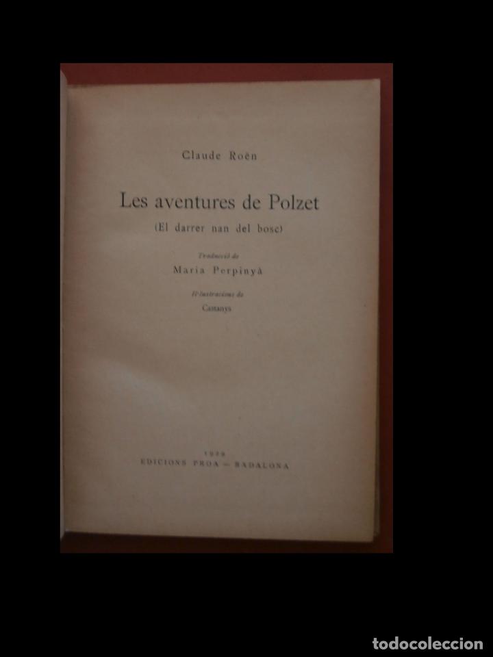 Libros antiguos: Les aventures de Polzet. Claude R&ouml;en - Foto 7