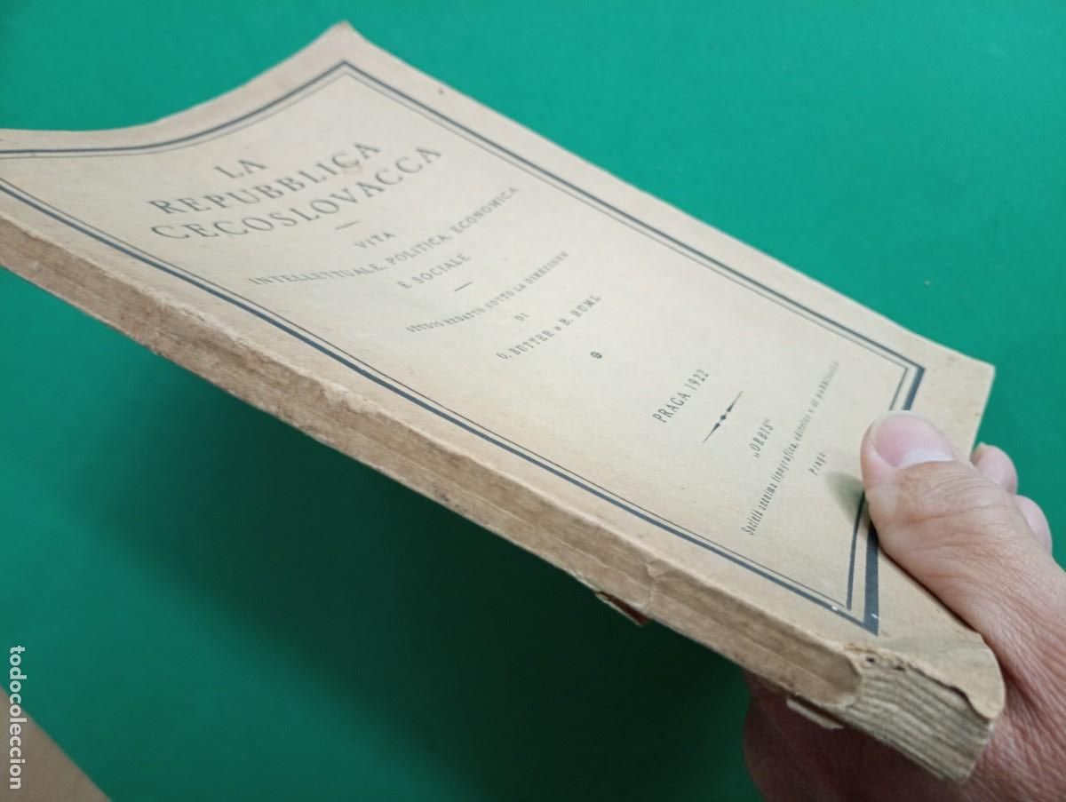 Libros antiguos: Antiguo libro La Rep&uacute;blica Checoslovaca. Praga 1922. - Foto 12