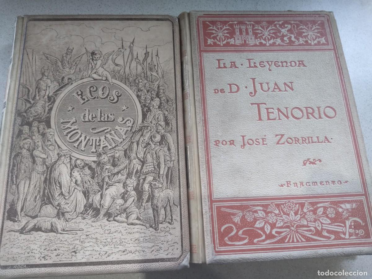 Libros antiguos: Dos libros de Don Jos&eacute; de Zorrilla - Foto 1