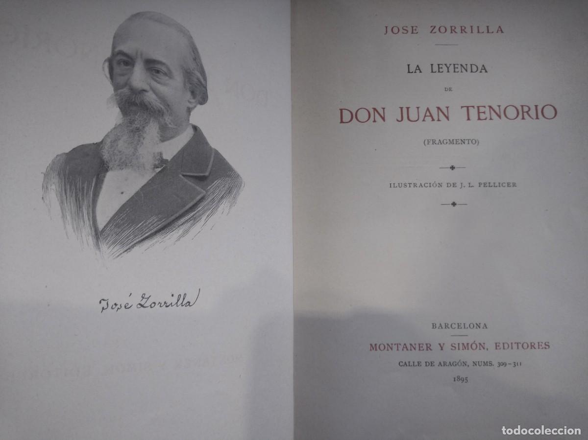 Libros antiguos: Dos libros de Don Jos&eacute; de Zorrilla - Foto 5