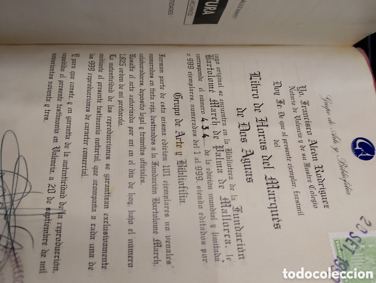 Libros antiguos: LIBRO DE HORAS DEL MARQUES DE DOS AGUAS - Foto 6
