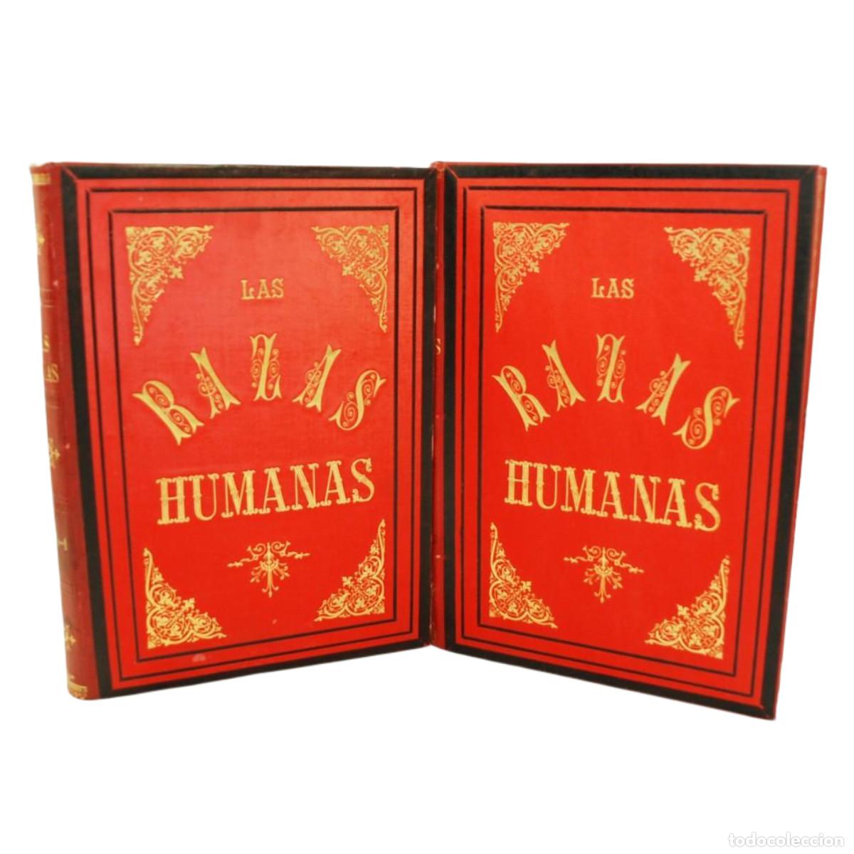 Libros antiguos: FEDERICO RATZEL - LAS RAZAS HUMANAS (EDICI&Oacute;N ILUSTRADA) - 1888 - Foto 2