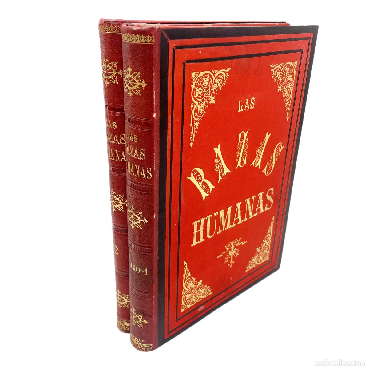 Libros antiguos: FEDERICO RATZEL - LAS RAZAS HUMANAS (EDICI&Oacute;N ILUSTRADA) - 1888 - Foto 1