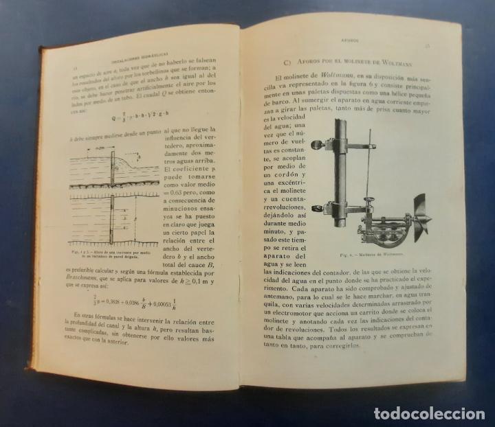 Libros antiguos: MOTORES HIDR&Aacute;ULICOS - L. QUANTZ 1922 - Foto 5
