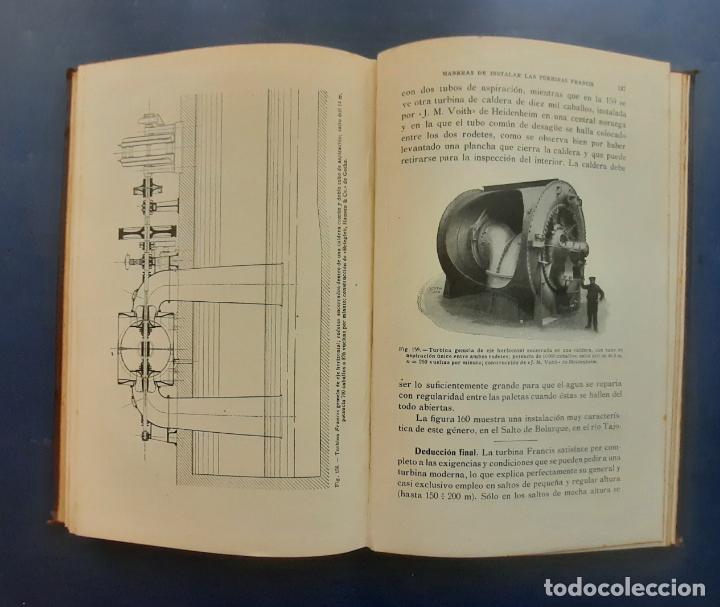 Libros antiguos: MOTORES HIDR&Aacute;ULICOS - L. QUANTZ 1922 - Foto 7