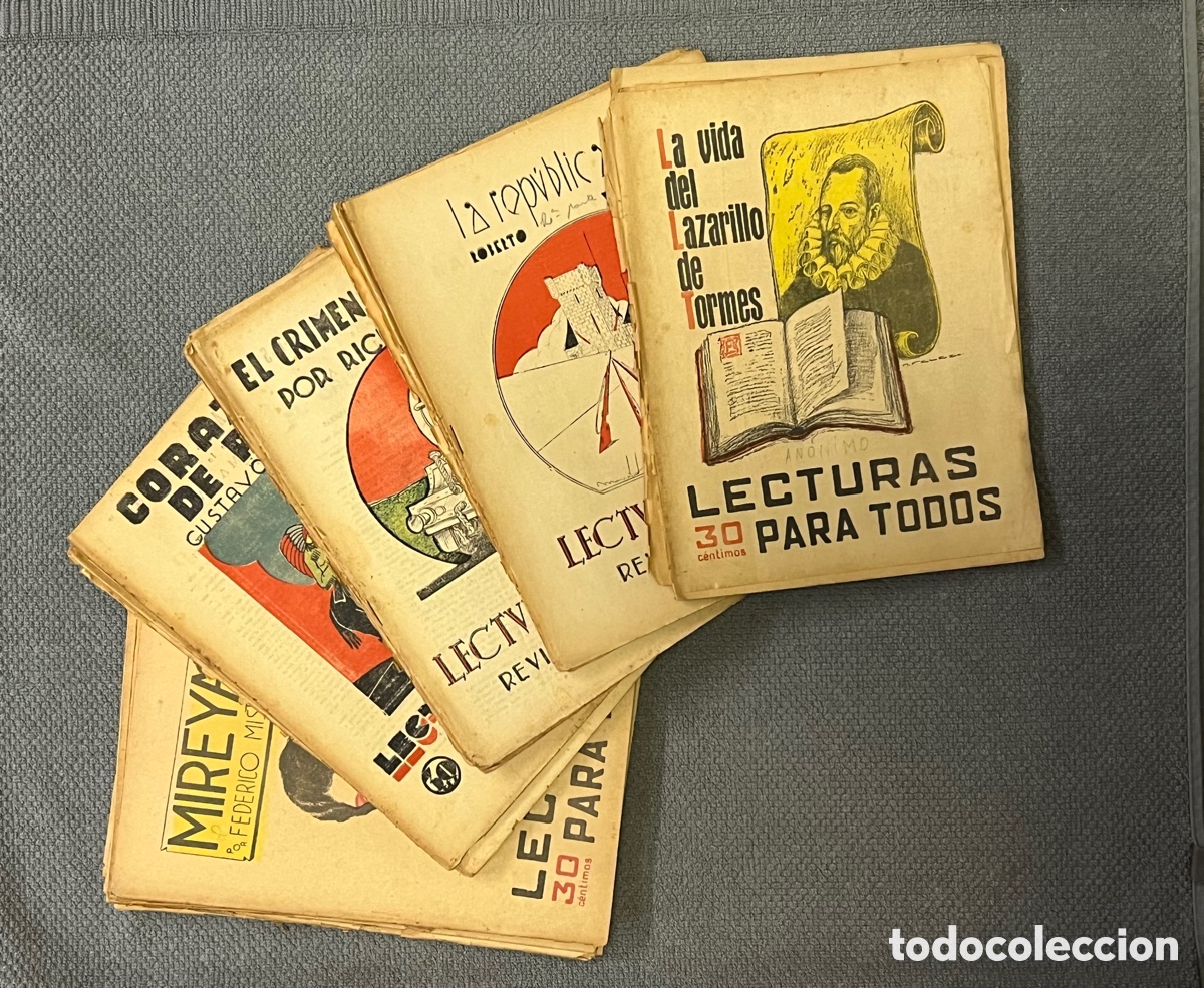 Antiquarische B&uuml;cher: LITERATURA (20) Lectura para todos.. Suplemento de la Revista Semanal JEROMIM.. (a.1932)