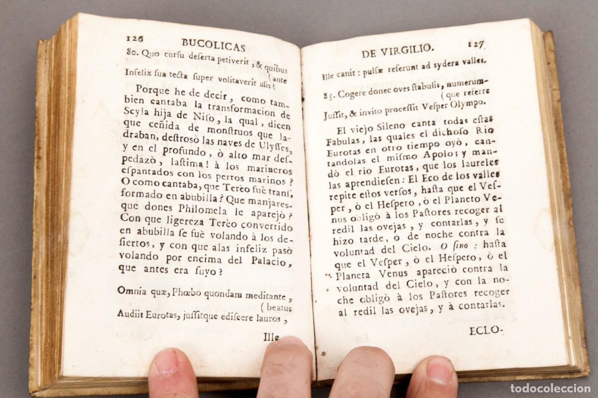 Libros antiguos: Publio VIRGILIO - BUCOLICAS - 1741 - Foto 5