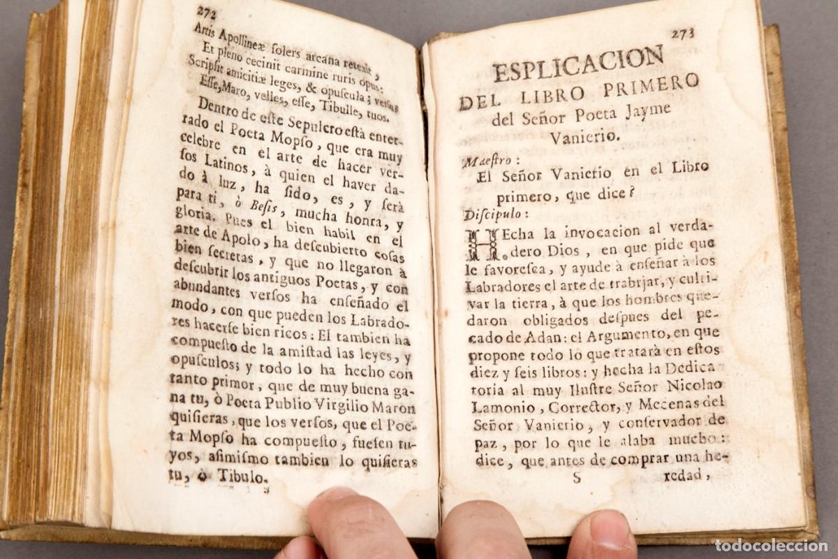 Libros antiguos: Publio VIRGILIO - BUCOLICAS - 1741 - Foto 6