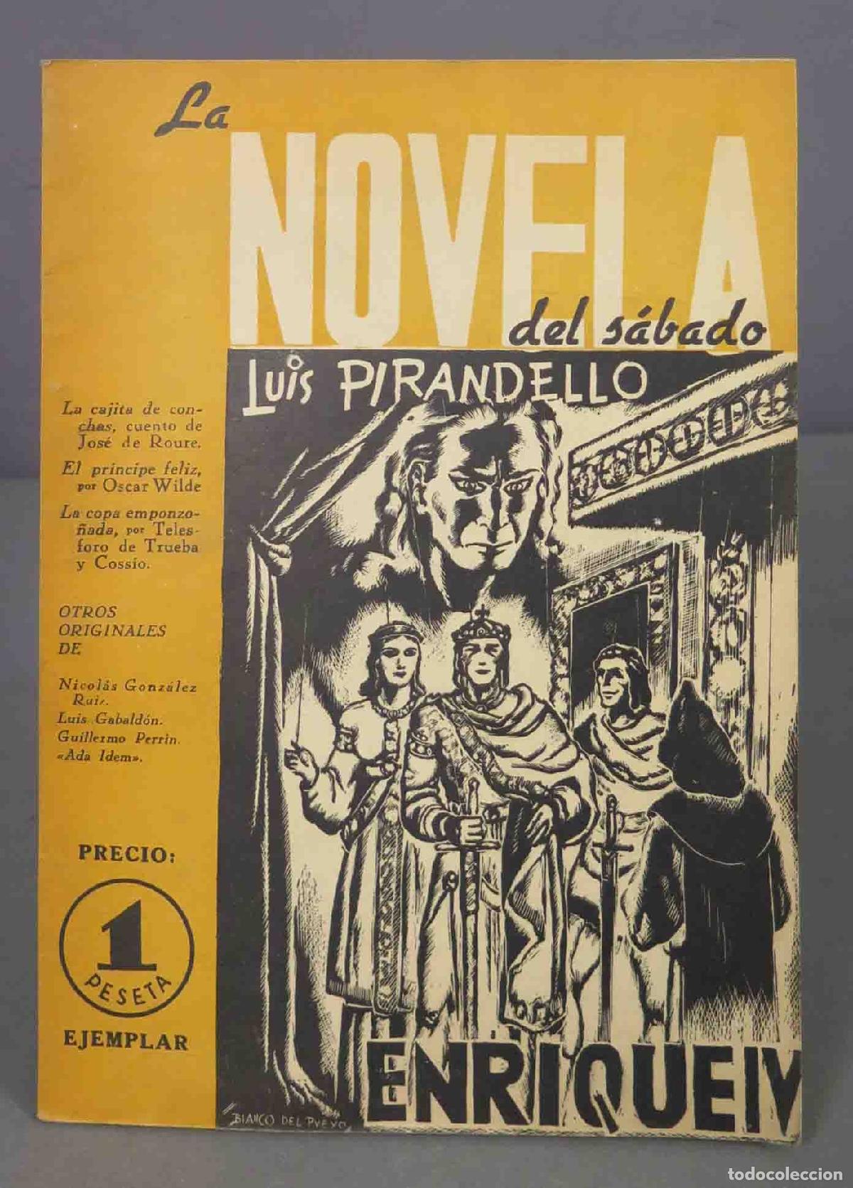 Libros antiguos: Enrique IV. Luigi Pirandello - Foto 1