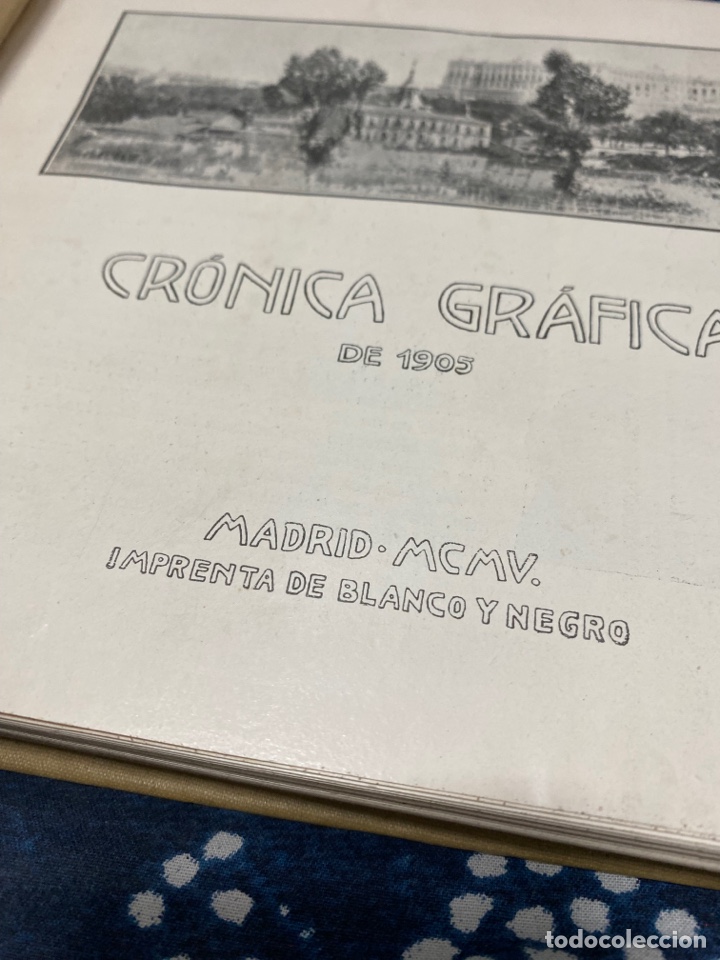 Libros antiguos: Cr&oacute;nica Gr&aacute;fica del Blanco y Negro 1905 - Foto 4