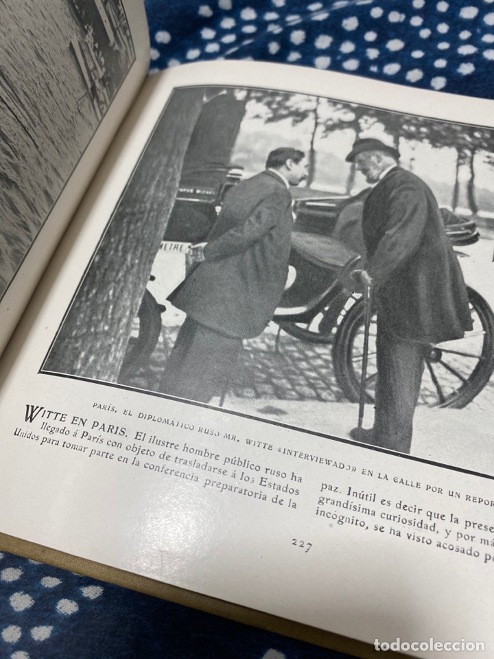Libros antiguos: Cr&oacute;nica Gr&aacute;fica del Blanco y Negro 1905 - Foto 6