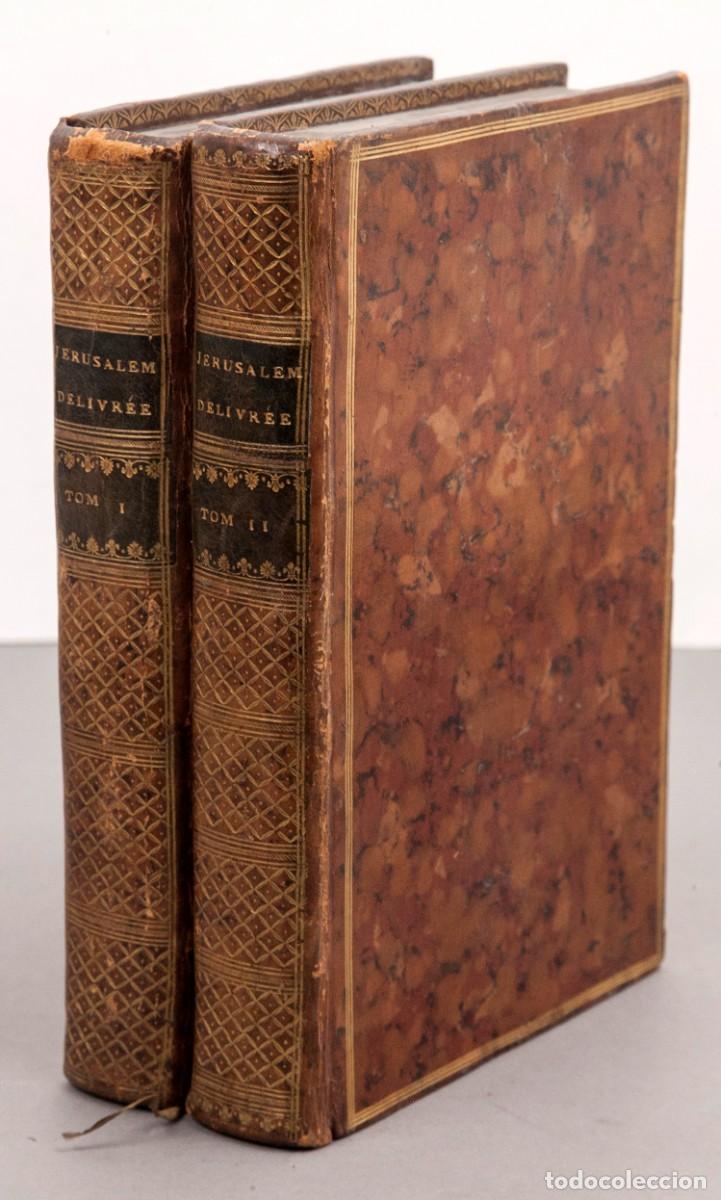 Libros antiguos: Tasse - J&eacute;rusalem D&eacute;livr&eacute;e - 1774 - JERUSALEM LIBERADA - Foto 2